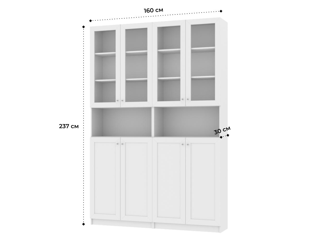 Книжный шкаф Билли 341 white ИКЕА (IKEA) изображение товара