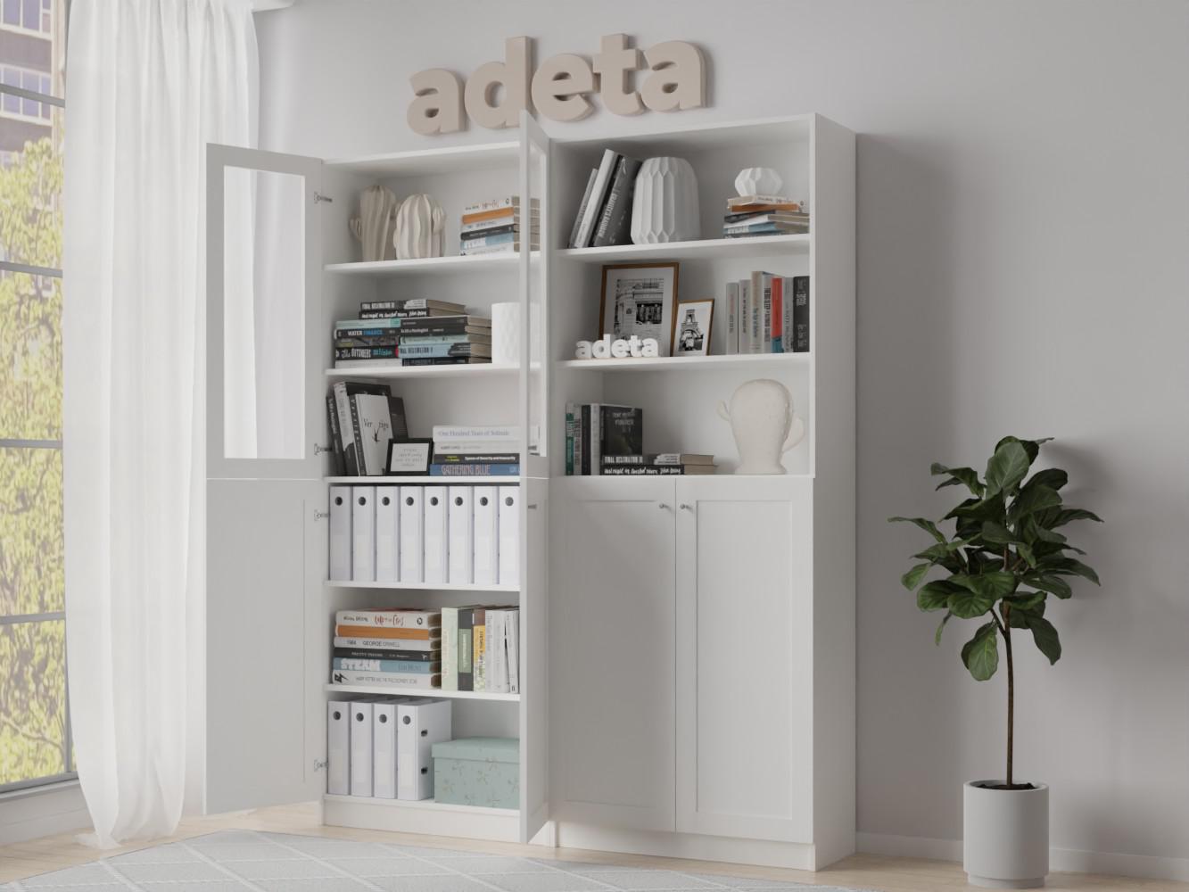 Книжный шкаф Билли 349 white ИКЕА (IKEA) изображение товара