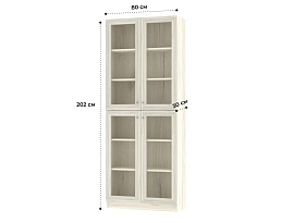 Изображение товара Книжный шкаф Билли 335 oak white craft ИКЕА (IKEA) на сайте adeta.ru