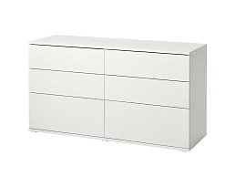 Изображение товара Комод Вихалс 116 white ИКЕА (IKEA) на сайте adeta.ru